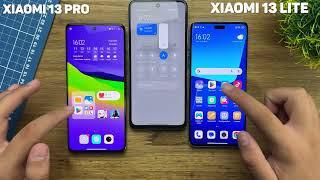 XIAOMI 13 PRO VS XIAOMI 13 LITE - FIRST SPEED TEST