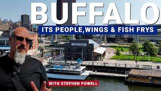 The Real Buffalo -Its People, Wing's & Fish Fries. A Tour (4K).