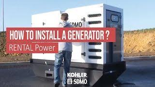 How to install an R90C3, R110C3, R135C3, R165C3, R220C3, R275C3 or R330C3 generating set  ?