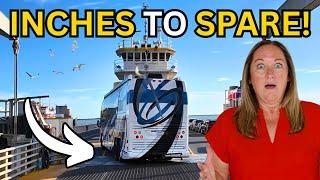 We Took Our 45ft Motorhome on a FERRY—What Could Go Wrong?