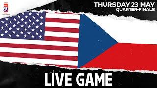 LIVE | USA vs. Czechia | 2024 #IIHFWorlds