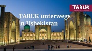 Auf Usbekistan Rundreise - TARUK Mitarbeiterin unterwegs in Usbekistan