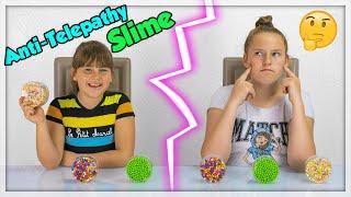 TWIN ANTI-TELEPATHY SLIME CHALLENGE !