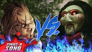 Chucky Vs Jigsaw (Childs Play Vs Saw Horror Battle Rap)