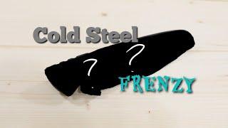 Custom Cold Steel Frenzy Pocket Knife!!! Snaggletooth & Jantz Rubber G10!!!(Knathan's Knives)