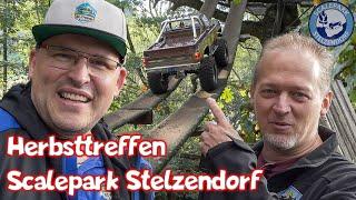 Herbsttreffen im Scalepark Stelzendorf. Wir waren mit 16 RC Crawler am Start.