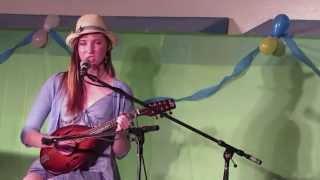 Clara Charron at LEAF Coffee House | Young Canada