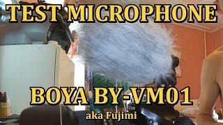 TEST microphone BOYA BY-VM01 (aka Fujimi)