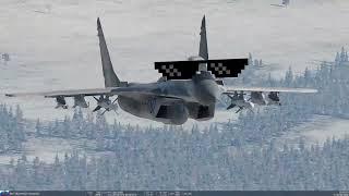 DCS World 2.7 | Су-33 и Миг-29 | ФРАГМУВИ |