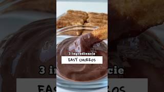 The Easiest CHURROS - 3 ingredients & 25 min. #recept #recipe #churros #easychurros