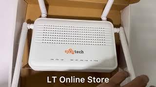 Syrotech Dual Band XPON ONT with 4 Antenna GPON 2010