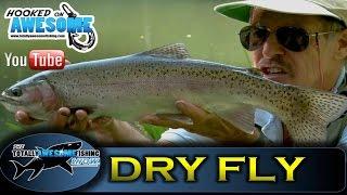 Dry fly fishing for Trout in Stillwaters - TAFishing Show