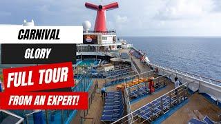 Carnival Glory Full Tour 2024 | Port Canaveral Bahamas Cruises