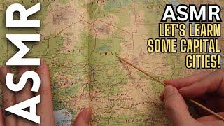 Let's learn some capital cities! [ASMR MAPS]