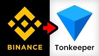 How To Transfer USDT From Binance To Tonkeeper | How to Send USDT from Binance to Tonkeeper