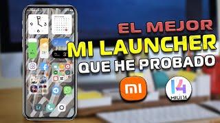 El MEJOR Mi LAUNCHER para tu XIAOMI - Miui 14-13-12.5