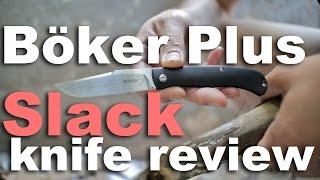 Boker Plus Slack Pocket Knife Review.  A classy modern slip joint.