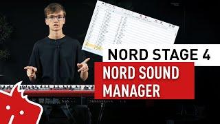 Nord Sound Manager | Nord Stage 4 | Vladimír Slavíček