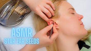 ASMR with Star - Star Ear Seeds (Unintentional ASMR, Real person ASMR)