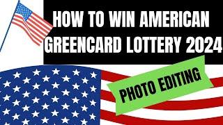 HOW TO EDIT DV LOTTERY PHOTO / GREEN CARD USING A COMPUTER. HOW TO WIN GREEN CARD OR DV LOTTERY.