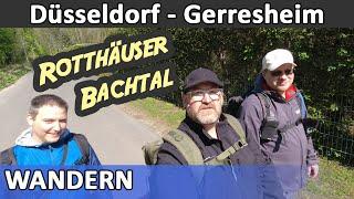 Wanderung:  Rotthäuser Bachtal Runde von Gerresheim mit Malexius und Dr. Urbex