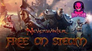 NEVERWINTER AVERNUS FREE ON STEAM part 1 Full Tutorial, Learning How to Play