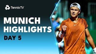 Rune & Garin Clash; Fritz Faces Thiem | Munich 2023 Day 5 Highlights