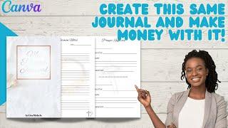 How to Make a Prayer Journal for Beginners; How to Make a Journal on Canva (2022)