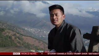 Bhutanese Rapper Kezang Dorji on BBC News