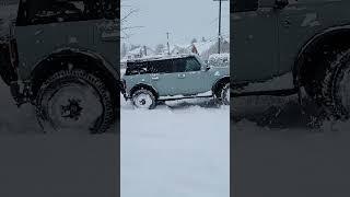 Ford Bronco: Is this too much snow?