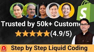 Overlapping Circle Images Customer Review Block In Shopify | Shopify Liquid Coding