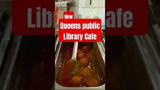 Awesome for QPL patrons and Staff a cafe with hot buffet & snacks #publiclibrary