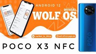 MIUI Wolf OS Legacy Edition Poco X3 NFC Android 12 BGMI Gameplay