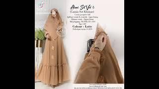 Jual Gamis Set Khimar Alani Set Vol 6 by Ratu Hijab Fashion