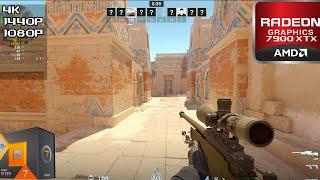 Counter strike 2 | 4K-1440P-1080P Max and Low settings tested | RX 7900 XTX & R7 7800x3D