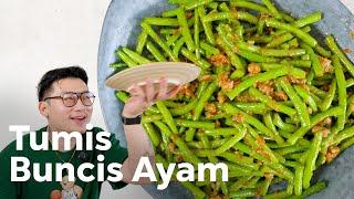 ANTI KESELEK ! RESEP TUMIS BUNCIS AYAM ALA RESTORAN