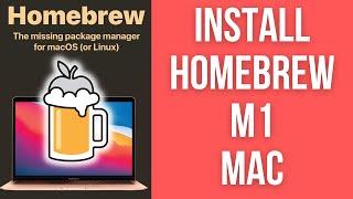 How To Install Homebrew On M1 Mac macOS - Apple Silicon