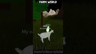 Crazy NEON #alien sheep MADNESS in Roblox #FarmWorld with Techno music by #astrosfarmworld
