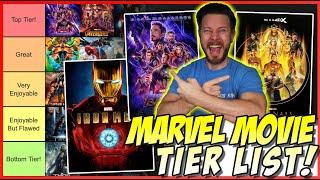 MCU Tier List! (Iron Man to Eternals)