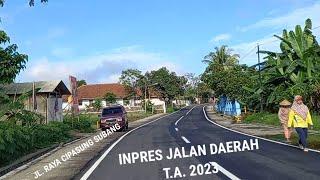 Jalan mulus...lus lusJalan Raya Cipasung subang Kuningan Jawa barat‼️Jelajah desa