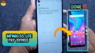 FRP BYPASS INFINIX S5 LITE ANDROID 9 CEPAT DAN MUDAH TANPA PC