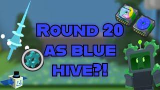 How I got to round 20 of the Robo Bear Challenge as a LEVEL 17 blue hive in Bee Swarm Simulator