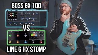 Line 6 HX Stomp vs. Boss GX100. A Practical Comparison With Tone Samples