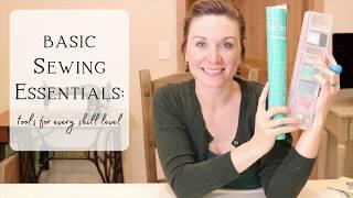 10 SEWING ESSENTIAL SUPPLIES YOU CAN'T LIVE WITHOUT | Beginner sewing tools | BASIC SEWING SUPPLIES