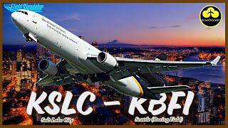 MSFS 2020 LIVE | MD-11 Cargo OPS | Salt Lake City - Boeing Field | VATSIM