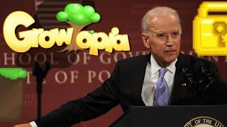 Joe Biden Plays Growtopia