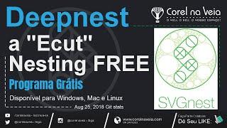 Deepnest a Ecut Nesting FREE que Economiza Material Encaixando Formas Vetoriais para CNC