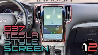 Workshop 12 || Infiniti G37 || 13.6" Tesla Style Screen || Installation Video