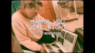 Ella Henderson - You Were Right (Official Lyric Video)