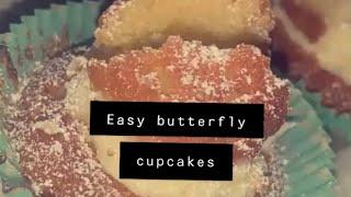 Easy Fairy Cakes - Butterfly Cupcake - Weekend Treats
